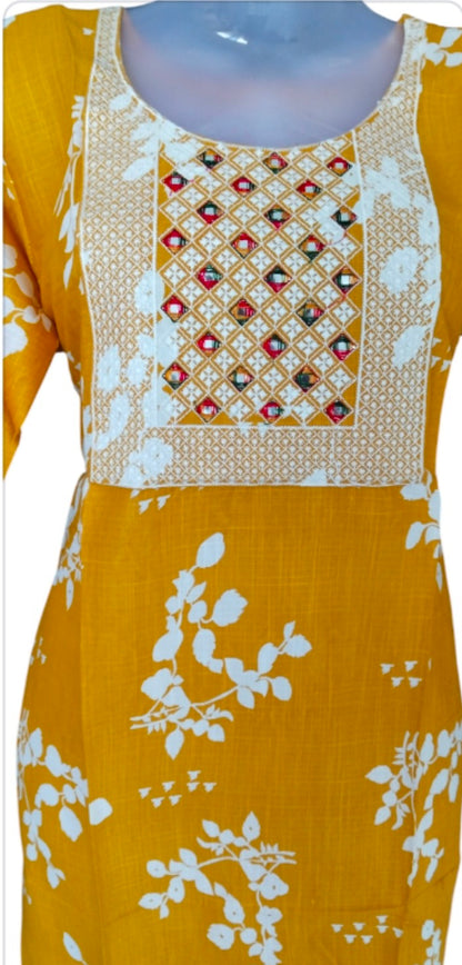 Maverick floral Kurti